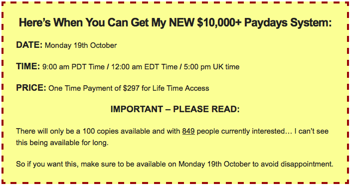 Jackpot Paydays Launch Details